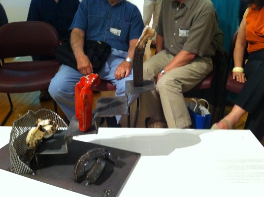 During the explanation 